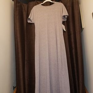 NWT LuLaRoe Maria, Heathered Pink, Size M